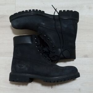 Black Timberland Boots